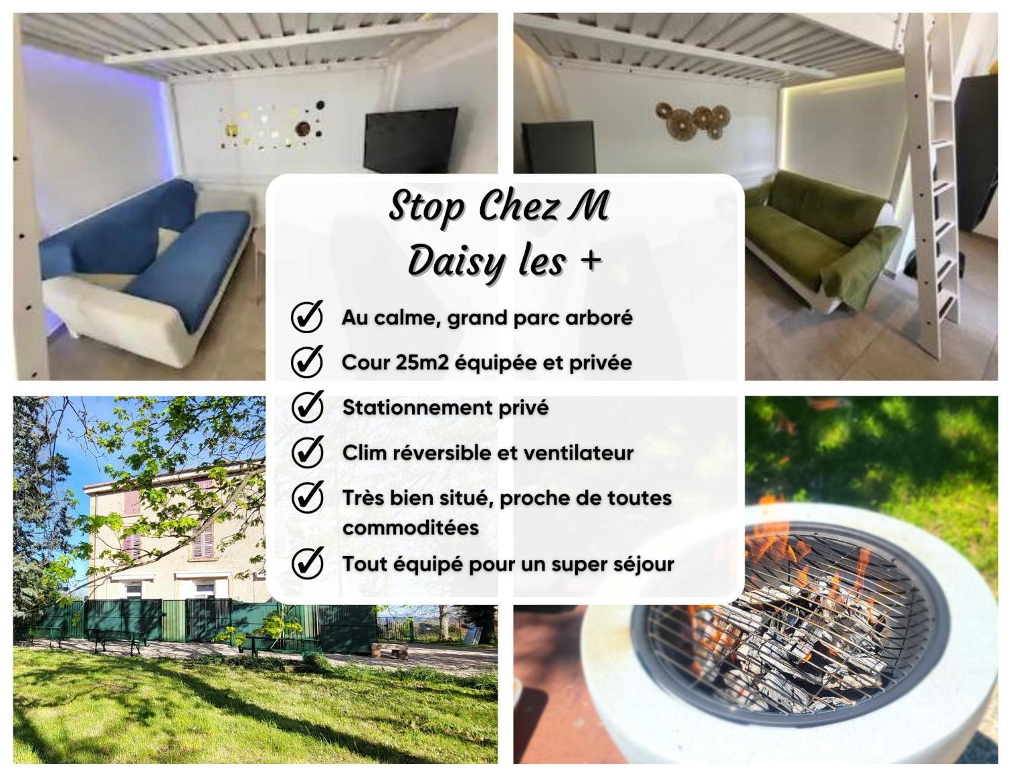 Ferienwohnung Stop Chez M Daisy # Qualite # Confort # Simplicite Irigny Exterior foto